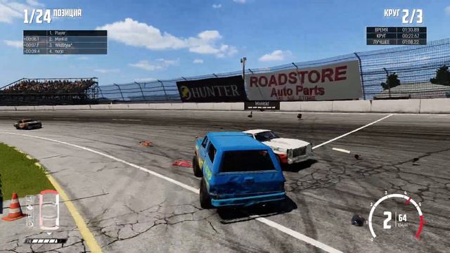 Next Car Game - Wreckfest Жесть какаято!!!!!