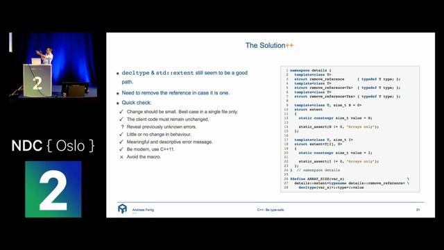C++: Be Type-safe - The Journey Of Determining The Number Of Elements In An Array - Andreas Fertig