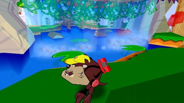 Офигевшая рептилия - Taz Wanted #1