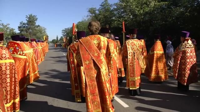 Жлобин прибытие иконы  Божией Матери «Скоропослушница», написанный в XIX веке. 2016 год.