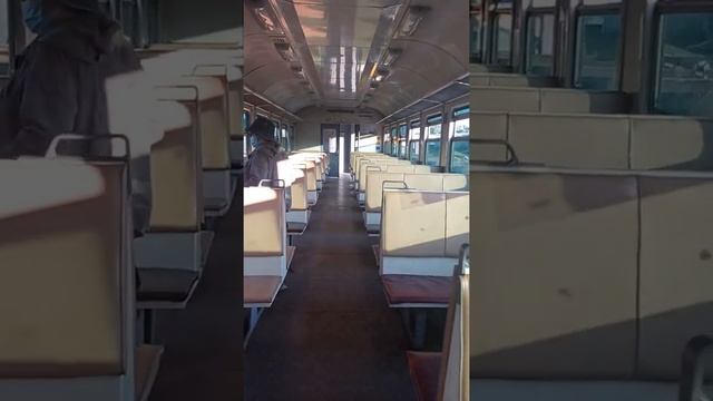 Мини обзор вагона ЭД4М-0124,станция Электрогорск.