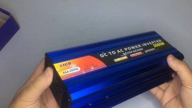 2000W Power Inverter For DC 12 Volts To AC 220 Volts - Power 2000 Watts