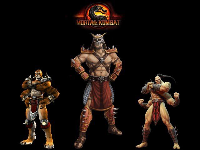 Mortal Kombat Komplete Edition игра за боссов Goro, Kintaro, Shao Kahn