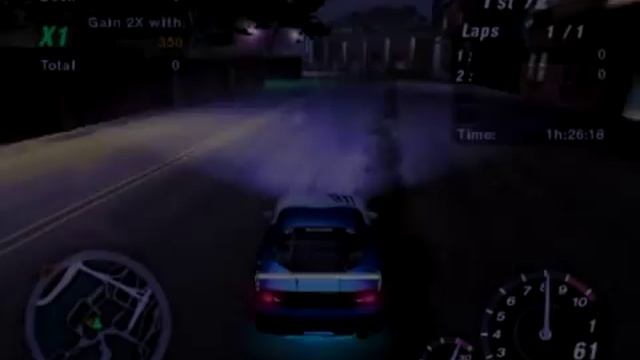 Need for Speed Underground 2 Twins Drifting