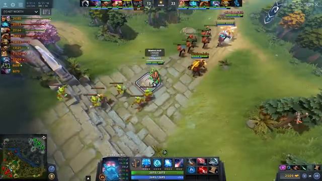 WTF BUILD DOTA2 EPIC 4 Man Vortex 