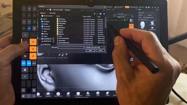 Zbrush Update 2020 Tablet Edition - BEST 2 Button Stylus, Slider Support And Move/pan Function!