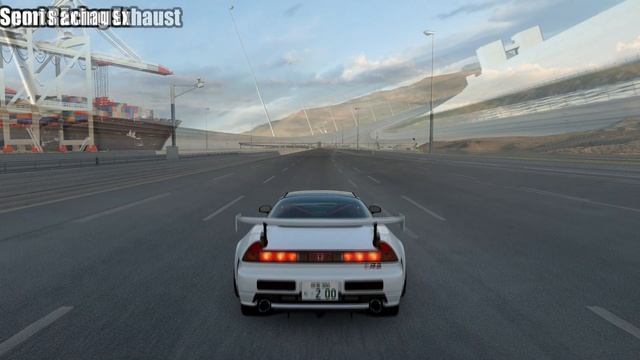 GT7 || Honda NSX Type R Brutal Exhaust Sound Comparison || Stock VS Sports VS Semi-Racing Vs Racing