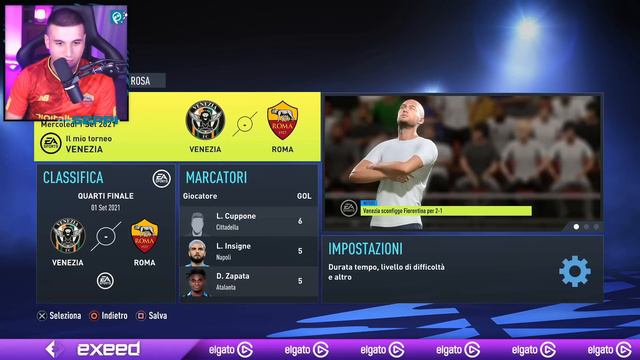 ⚽️ La Champions League MA Esistono SOLO Squadre Di SERIE A! 😳 Su Fifa 22