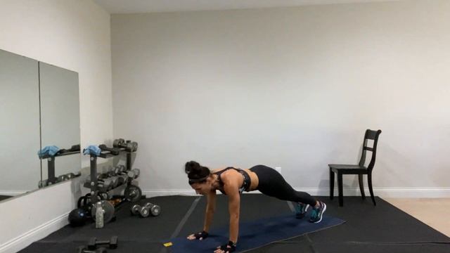 SWEATY Super TOUGH Upper Body, Cardio Core Strength Workout Class 43 Minutes