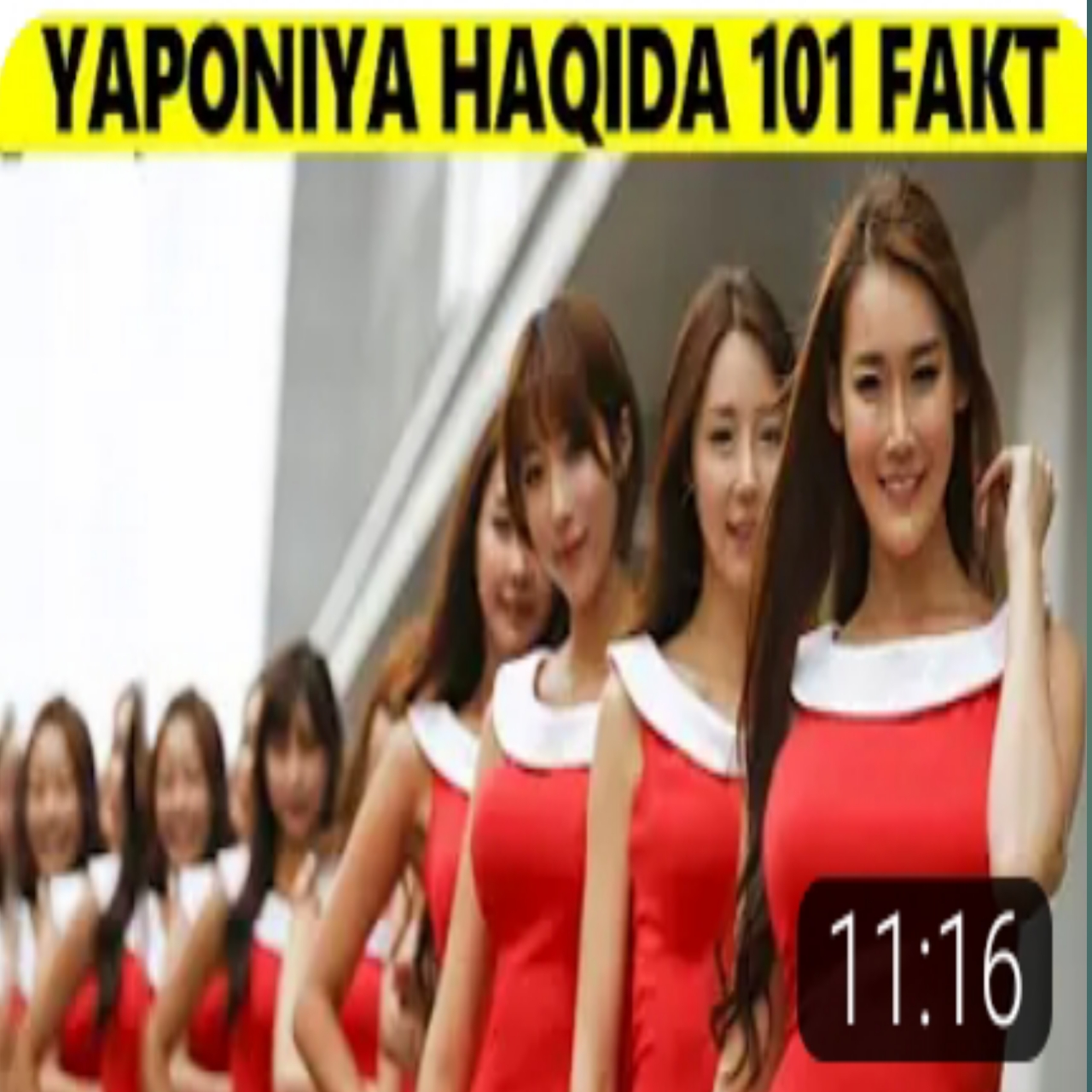 ЯПОНИЯ ХАКИДА 101 ФАКТ  . КИЗЛАРИ  ЯЛОНГОЧ...