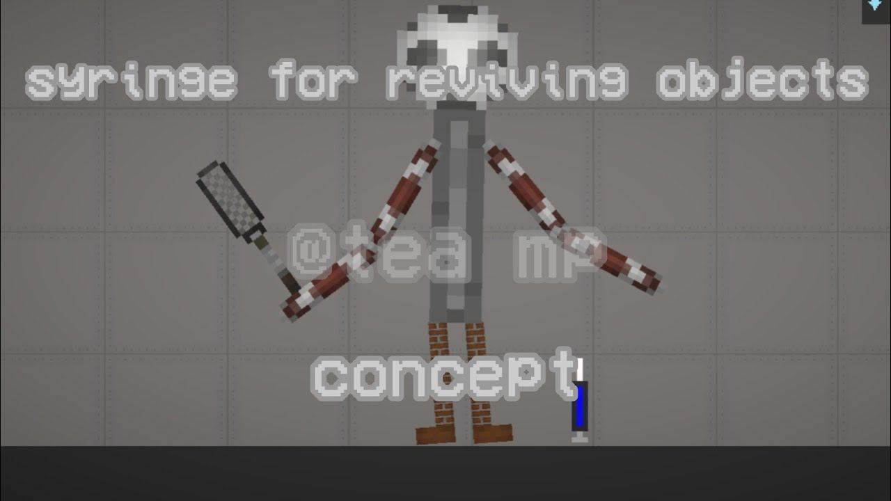 Melon Playground Concept|syringe For Reviving Objects. | шприц оживления предметов