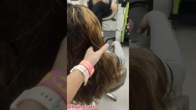 Dry Hair repair treatment For Extremely frizz damage hair .. remove spilt Ends #dryhair