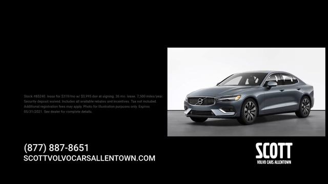 2021 Volvo S60 May Specials At Scott Volvo!