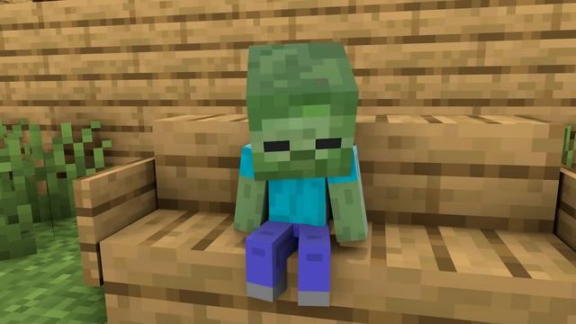 Monster School : Baby Zombie Girl And Baby Zombie Boy Sad Story - Minecraft Animation