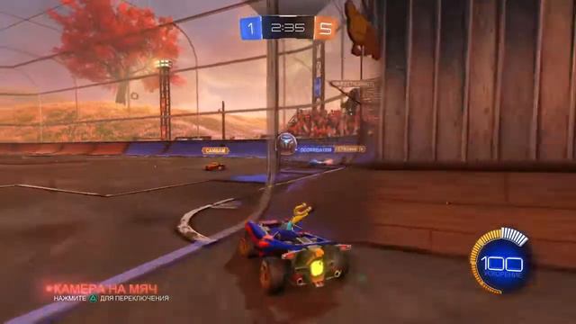 Почти вырвали победу в Rocket league! Проиграли 5:6