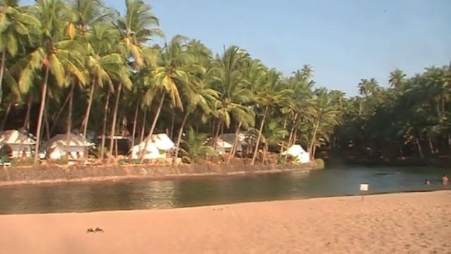 COLA   BEACH  IN GOA INDIA