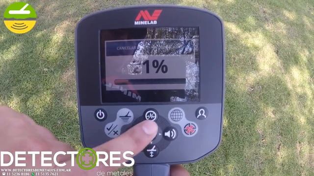 Configuración Rápida Del CTX 3030 De Minelab