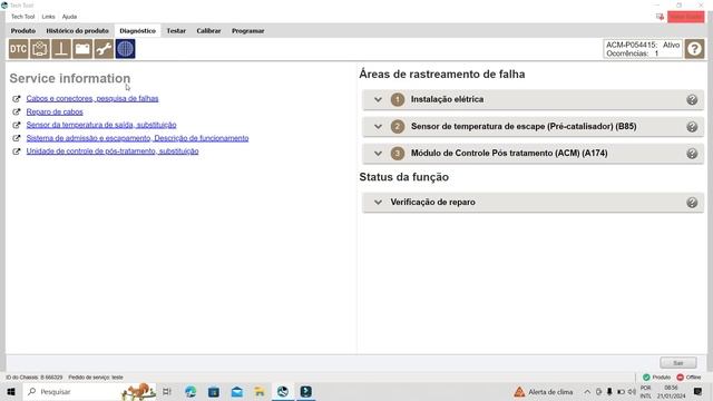 Como Seguir O Sistema De Diagnóstico No Tech Tool 2.8.