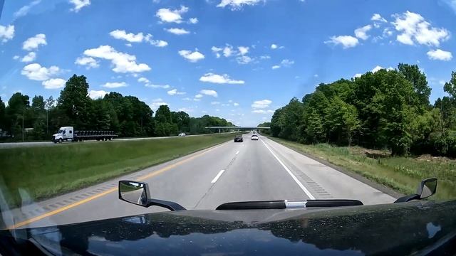 Дальнобой по Америке.По штату Охайо,мойка Блу Байкон