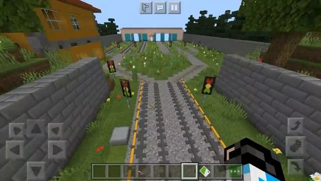 Мод на рельси метро для Minecraft PE / Bedrokc