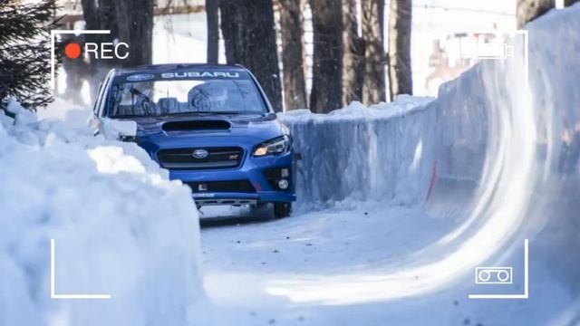 [FUCKING AWESOME] Subaru WRX STI Bobsled In St  Moritz