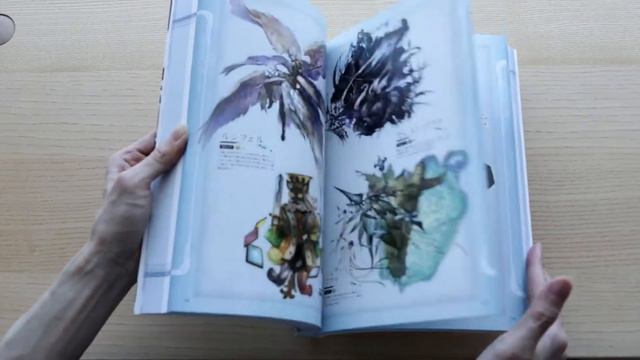Granblue Fantasy - Graphic Archive Art Book Review グランブルーファンタジー 設定資料集