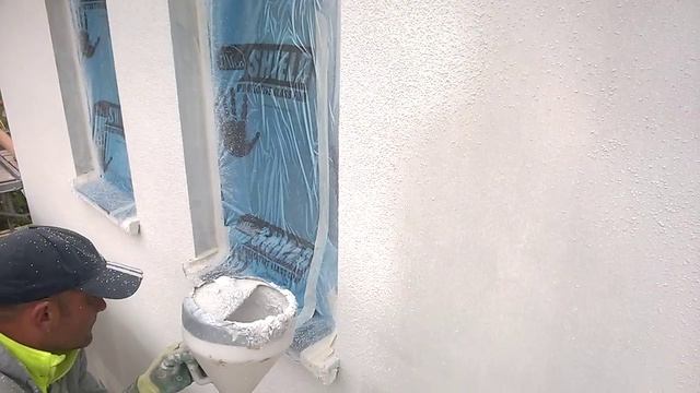 Spray Acrylic Plastering