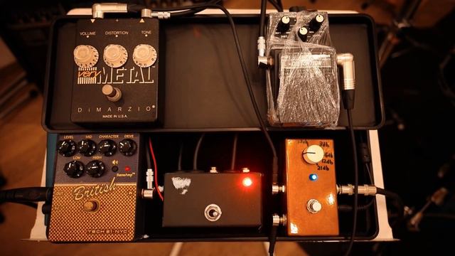 いにしえディストーション対決 DIMARZIO VERY METAL V.s. Fender FDS-90(MAXON SONIC DISTORTION)  当社音出し確認用