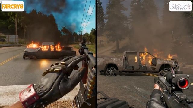 Far Cry 6 Vs. Far Cry 5 - Сравнение деталей и графики!