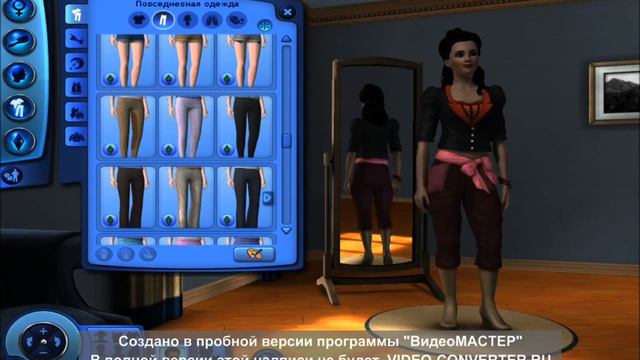 The Sims 3 - создание роковой вампирши