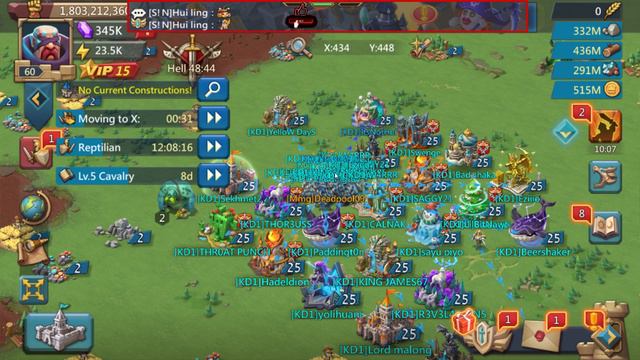 Lords Mobile - KD1 Is Hungry For Kills. Shield Or Dead