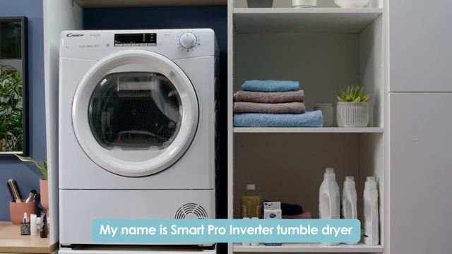 Tumble Dryer | Candy - Smart Pro Inverter - Hygiene - Aesthetic Match | 30s
