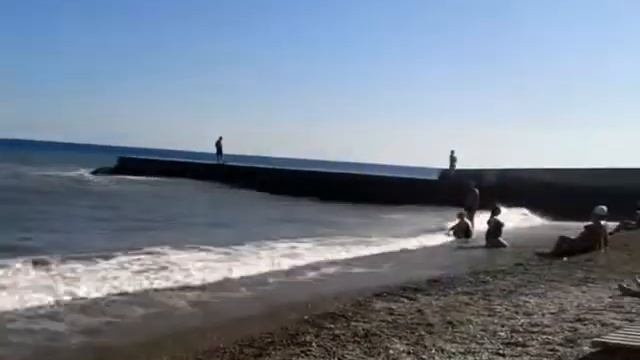 г. Алушта(Крым). Обзор пляжей.Сентябрь