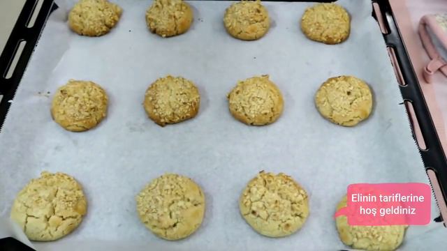 FINDIK EZMELİ KURABİYE TARİFİ.ACIBADEM TADINDA FINDIK EZMELİ KURABİYE NASIL YAPILIR 👌