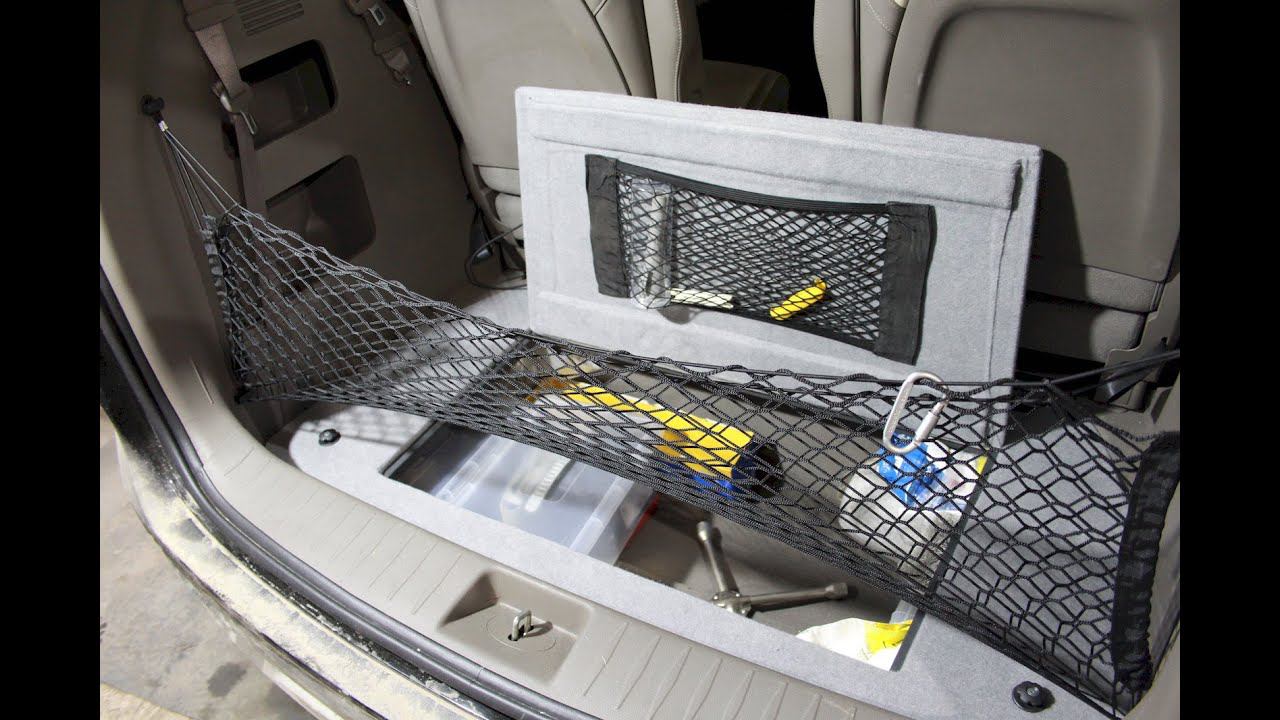 #Kia #Carnival 4. #Фальшпол вместо 4-го ряда