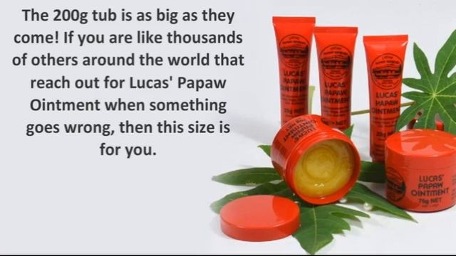 Lucas' Papaw Ointment