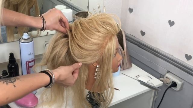 ВЫСОКИЙ ПУЧОК ИЗ 2-Х ХВОСТОВ | BRIDAL HIGH BUN UPDO