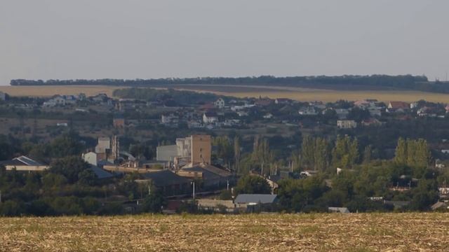 Панорама Запорожья с высоты 123м курган Правый Берег #BZYar