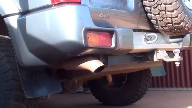 Nissan Patrol 4.8 3 exhaust sound