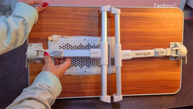 Portronics Adjustable Laptop Cooling Table||unboxing & Review In Hindi||My Buddy+