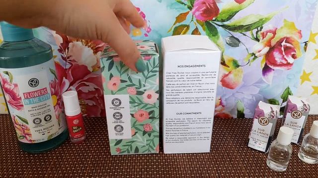 Yves rocher ?? распаковка  новый ??Garden Party ??