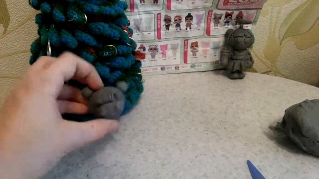 Куклы ЛОЛ из глины