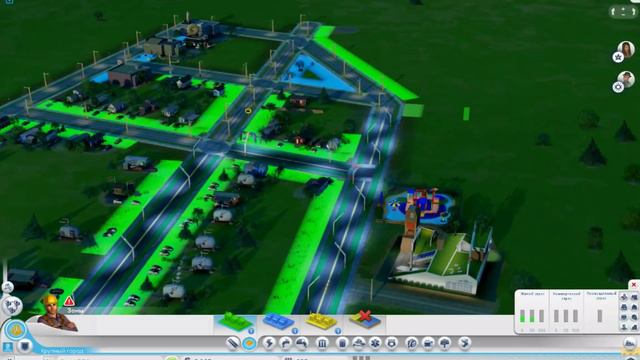 Играю в SimCity#2-- Город все больше и больше!