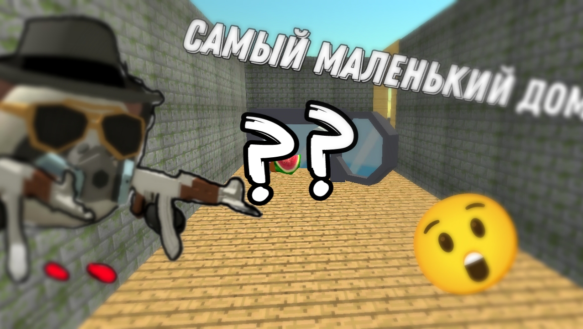 ЧТО? Самый маленький дом в чикен Ган 😱