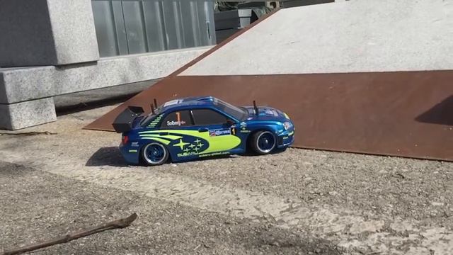 Low Subaru Rc Drift Car Driver S.d
