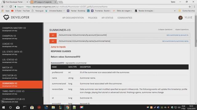 Tutorial API League Of Legends 2018 - PTBR