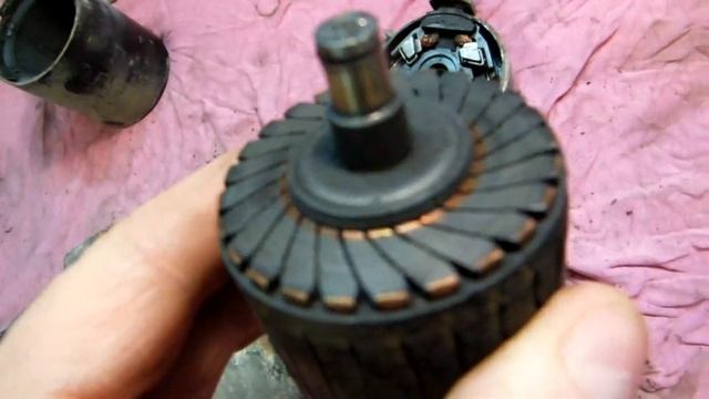 Lexus RX-330 ревизия стартера (Омск)