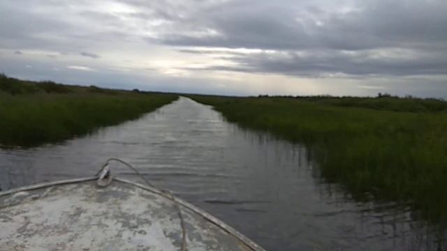 Сходили на лодке в тундру в районе Яр-Сале