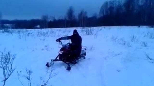 Dingo T150 заскок на пригорок