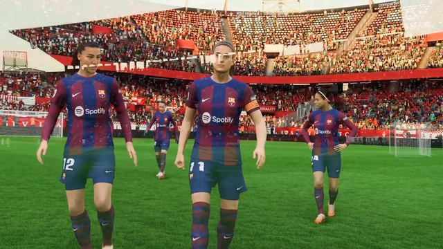 Sevilla Vs Barcelona – La Liga F Game Of The Week  |  EA FC24 CPU Vs CPU Sim